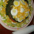 El cooksnap de Silvina La Mas Linda cuando hizo Torre de panqueques vegetariana.