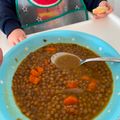 El cooksnap de Marieta Mamá cuando hizo 🍲Lentejas de Verduras🍲.