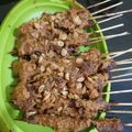 Cooksnap dari Dapur Ima untuk resep Sate Ayam Bumbu Kacang Rumahan