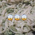 El cooksnap de Camii cuando hizo Fideos con brócoli al wok.