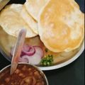 Sikha nokhwal का कुकस्नैप जब उन्होंने छोले भटूरे(chole bhature recipe in hindi) बनाया था।