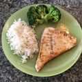 El cooksnap de jrpozo cuando hizo Pez espada o emperador a la plancha. Receta fácil y rica.
