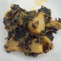  KK 's cooksnap of when they made Soya Methi Aloo Bhujia.
