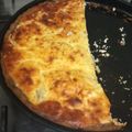 El cooksnap de Maria Elisa Donaire cuando hizo Tarta de puerro, cebolla y queso.