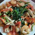 Cooksnap dari Betty untuk resep Tumis Kangkung Udang Jamur