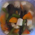 Cooksnap dari zaras amara devani untuk resep Sup tahu putih jamur wortel very simple