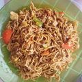 Cooksnap ohmydib semasa beliau membuat Mee Goreng CikNah.