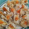 Cooksnap dari Almira Hasna Zulfany untuk resep Siomay (chicken and prawn dumplings)