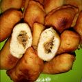 Cooksnap dari Shinta Mami'e 3 Imut untuk resep Kukis Panada isi Tuna pedas Lembut tanpa telur