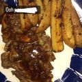 Cooksnap dari Latyfah Indra Fauziah untuk resep Beef Steak with Blackpepper Sauce