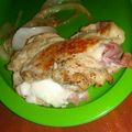 El cooksnap de yjfa cuando hizo Pechuga de pollo rellena de jamón y queso mozzarella.