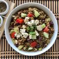 Cooksnap από Stefania Zoubouli στη συνταγή Κρύο πιάτο με φακές και σαλάτα