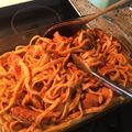 El cooksnap de valeria🇺🇾 cuando hizo ❇️Tallarines caseros🍝❇️.