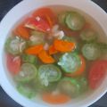 Cooksnap dari Try Wulan Dari untuk resep Sayur Bening Oyong dan Wortel Favorit Rumah Kami