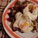 El cooksnap de Francisco Casany cuando hizo Huevos rotos con alcachofas.