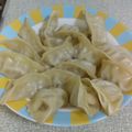 Shu Juan Chen 的 用電鍋將冷凍水餃和素水餃輕鬆變身美味蒸餃 cooksnap