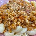 รูป Cooksnap ของ Nattapoom Torwong เมื่อเขาทำ ผัดมักกะโรนีซอสมะเขือเทศ