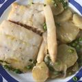 El cooksnap de @tesa.cuina cuando hizo Merluza a la vasca con espárragos.
