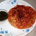 Isha Sharma का कुकस्नैप जब उन्होंने सूजी उत्तपम (Suji uttapam recipe in hindi) बनाया था।