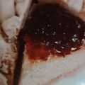 El cooksnap de Grass cuando hizo Mermelada de Jamaica con frutos rojos.