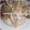Cooksnap dari AisyahEki untuk resep Keripik daun Melinjo Muda(kelotoh)