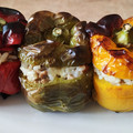 El cooksnap de Carlos Québec cuando hizo Pimientos rellenos de arroz.