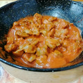 El cooksnap de Encar cuando hizo Mollejas de pollo con tomate.
