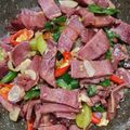 Cooksnap dari Faiza Yahya untuk resep Oseng lidah sapi cabe ijo