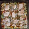 El cooksnap de Silvina Pereyra cuando hizo Soufflé de brócoli y choclo.
