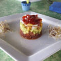 El cooksnap de jepebra cuando hizo Tartar de atún rojo y aguacate.