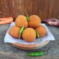 Cooksnap dari Binti Sae untuk resep Bola Ubi isi Bangkuang (Kue Coa) Khas Bagan