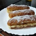El cooksnap de Nuria Hidalgo Clemente cuando hizo Xuxos o pepitos al horno  relleno con crema de chocolate.