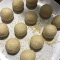 Cooksnap dari maysitha azzahra untuk resep Onde Onde Kacang Hijau Wijen Jadoel Forever