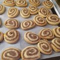 Cooksnap από Ναυσικά στη συνταγή Νηστίσιμα κουλουράκια δίχρωμα