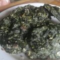 El cooksnap de Ro Mac Coll cuando hizo Buñuelos de espinaca al horno.