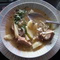El cooksnap de Mona cuando hizo Ajiaco.