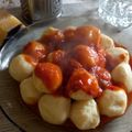 El cooksnap de Maria Elena Mónica Moyano cuando hizo Ñoquis de Papa Rellenos.