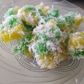 Cooksnap dari Yunia Hidayanah untuk resep Lapis singkong pelangi