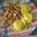 El cooksnap de trc cuando hizo Solomillo de cerdo relleno de York y queso con salsa de queso.