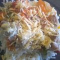 El cooksnap de Maria Laura Rocha cuando hizo Entrecot de cerdo con vegetales y arroz.