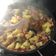 El cooksnap de Francis Merlo cuando hizo Papas con Champiñones y Tocino.