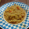 El cooksnap de Mario H. Davi cuando hizo Risotto de pollo.