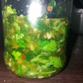 El cooksnap de Romina De Ruiz cuando hizo Salsa provenzal.