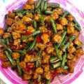Cooksnap dari Rizkya Handayani untuk resep Oseng Tempe vs Kacang panjang Pedas Manis