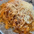 Cooksnap dari Adinda Prisca untuk resep Spaghetti bolognese terbang