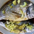 Adhi Wiee's cooksnap of when they made Steamed whole sea bream with oyster sauce.