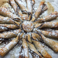 El cooksnap de Eva Nicolás Soler cuando hizo Flor de hojaldre y nutella.
