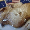 Buffy's cooksnap of when they made Honey glazed Baked Pork chops.