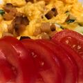 Fekete Tünde Cooksnap-ja, amikor elkészítette a(z) Medvehagymás tojásrántotta receptet.