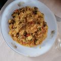 El cooksnap de Clari cuando hizo Casi paella con mix de mariscos congelados.